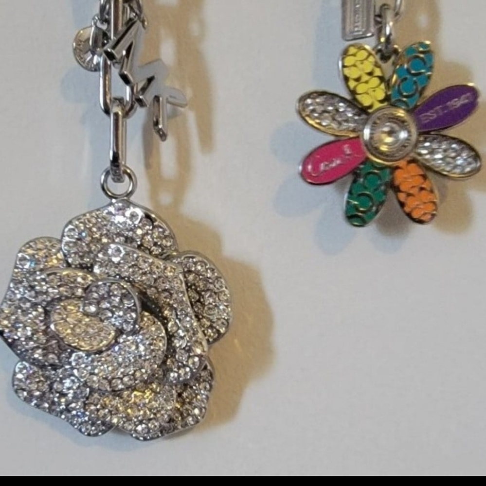 **ISO**coach daisy multicolor keychain & Michael kors pave rose keychain & more